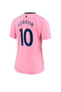 Everton Anthony Gordon #10 Fotballdrakt Borte Klær Dame 2022-23 Korte ermer
